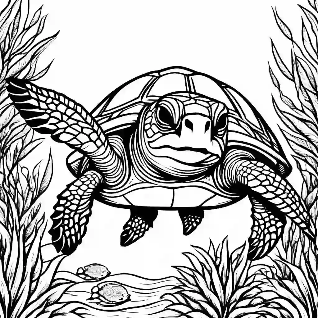 Sea Turtle coloring pages